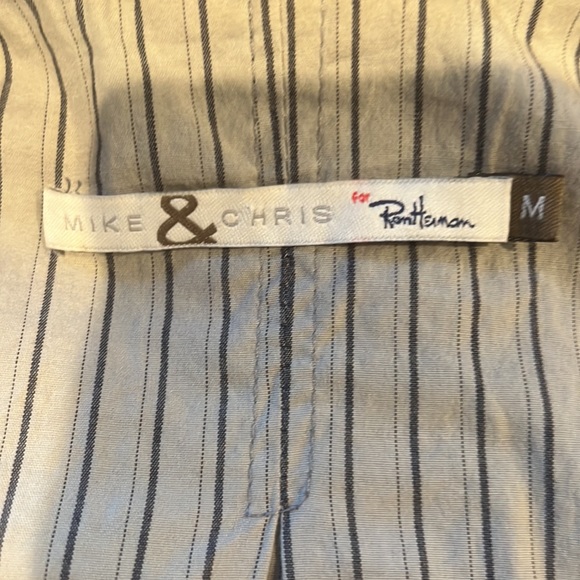 Mike and Chris exclusive for Ron Herman Grey Leather Jacket - Picture 5 of 5